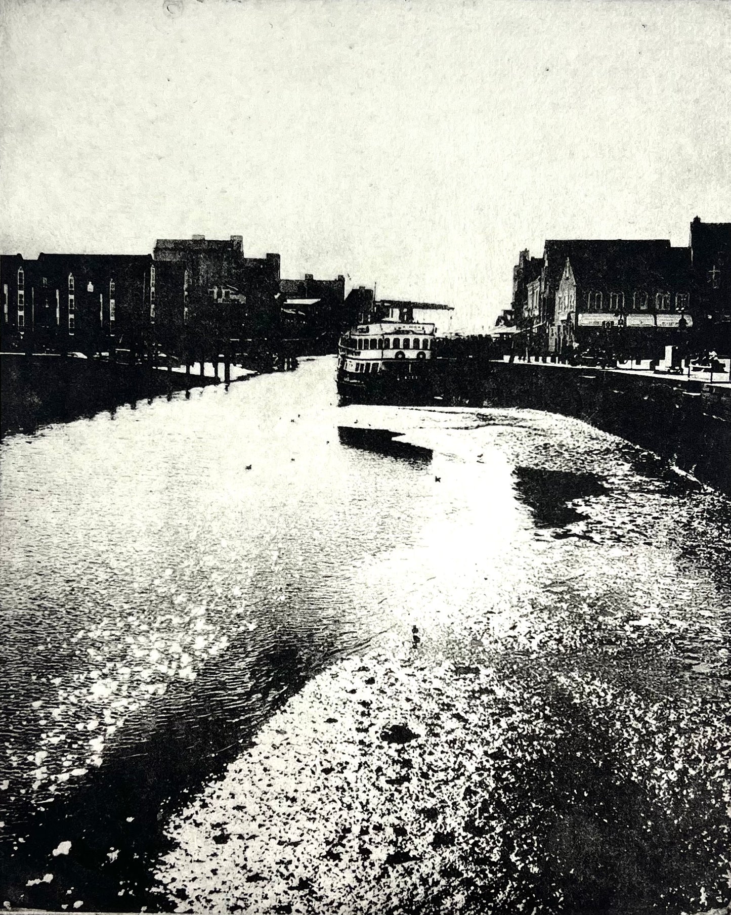 Dietrich, Nadine, Ebbe Husum, 25 x 20cm, 1/50, Photopolymer Etching