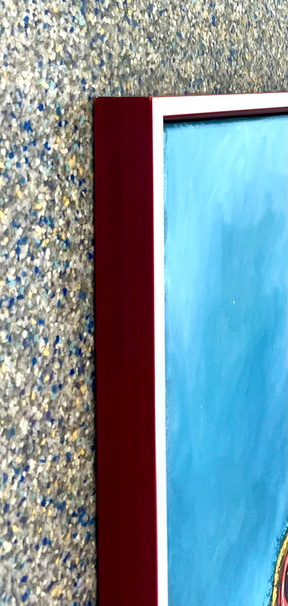 West, Ole, Eiderstedt-Flosse, 80 x 100cm, Öl auf Leinwand