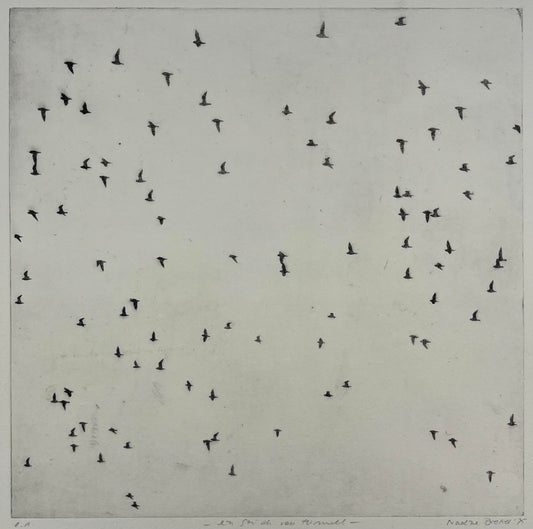 Dietrich, Nadine, Ein Stück vom Himmel, 28,8 x 28,8cm, e.a., Photopolymer Etching