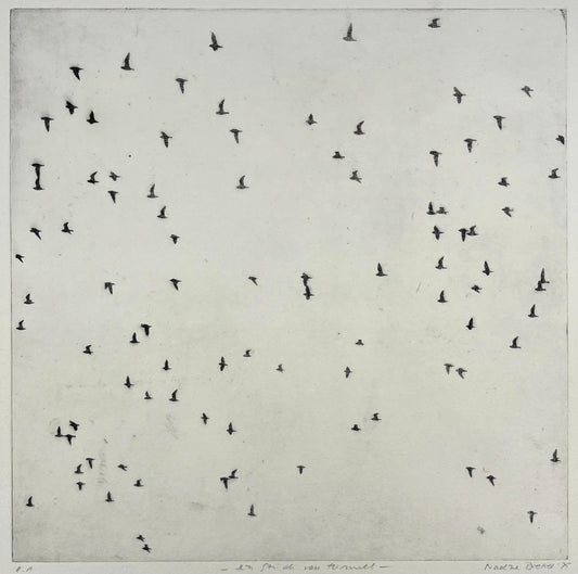 Dietrich, Nadine, Ein Stück vom Himmel, 28,8 x 28,8cm, e.a., Photopolymer Etching