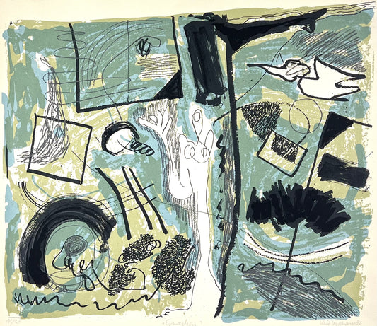Hofmann, Veit, Erwache, 40 x 46cm, 11/20, Siebdruck, 1992