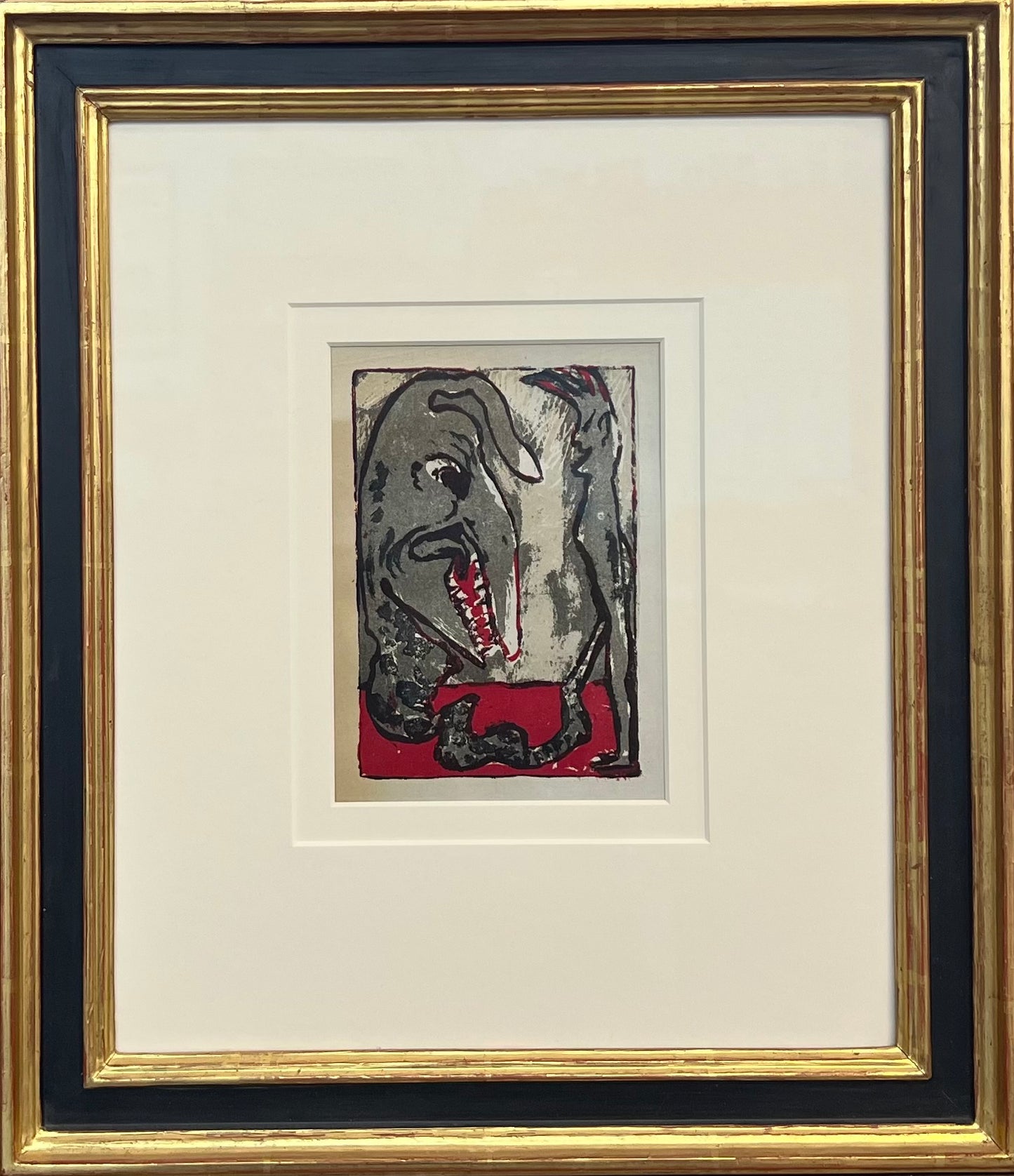 Nolde, Emil, Fabelwesen, 16,3 x 11,2cm, Lithografie, 1926