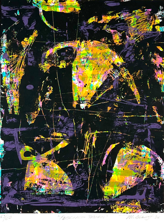 Alsterlind, Mark, Februar Taurus, 39 x 30cm, 63/80, Siebdruck, 2006