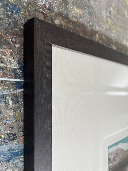 Werkmeister, Wolfgang, Fjordlandschaft VII, 19 x 38,7cm, 28/100, Radierung, 1983
