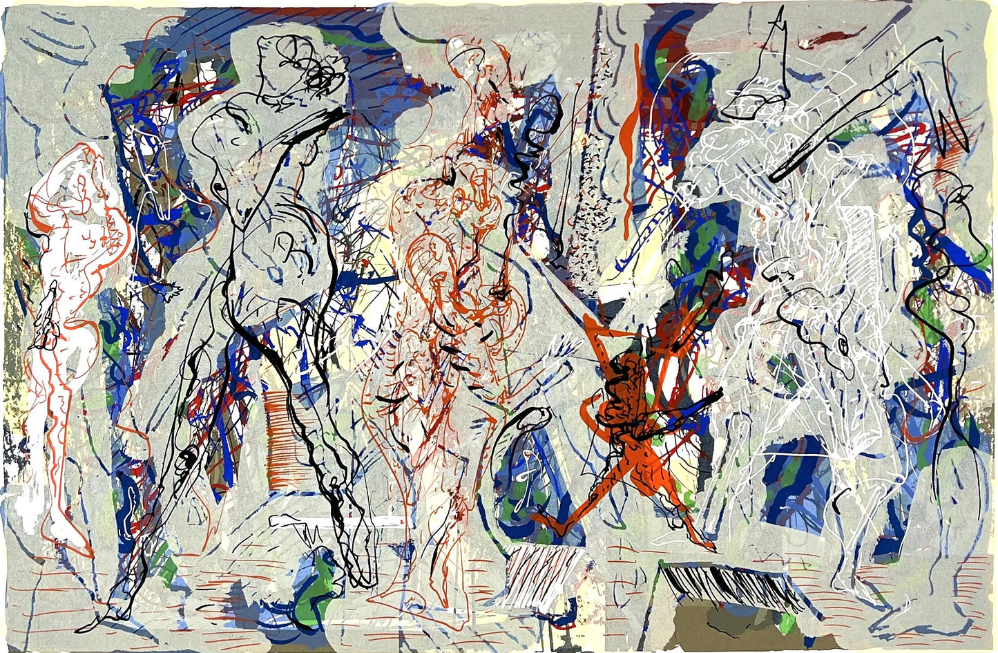 Dress, Andreas, Flanier, 30 x 45,5cm, 21/25, Siebdruck, 1995
