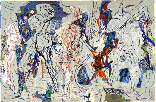 Dress, Andreas, Flanier, 30 x 45,5cm, 21/25, Siebdruck, 1995