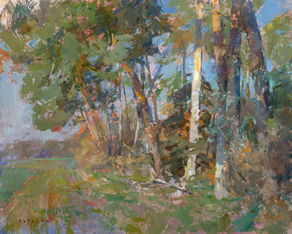 Wirtz, Björn, Fledermauskiefern, 40 x 50cm, Ölgemälde