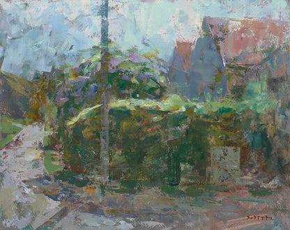 Wirtz, Björn, Fliederlicht, 40 x 50cm, Ölgemälde