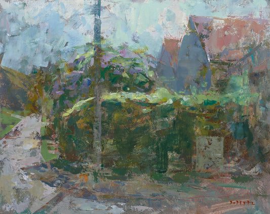 Wirtz, Björn, Fliederlicht, 40 x 50cm, Ölgemälde