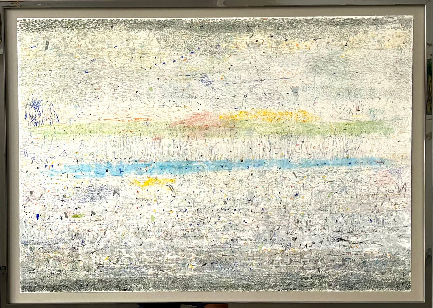 Behrendt, Falko, Früher Tag, 70 x 99,6cm, 15/18, Siebdruck, 2022