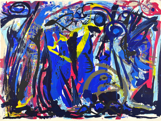 Hofmann, Veit, Für Strawinski, 66 x 90cm, 20/30, Siebdruck, 1997