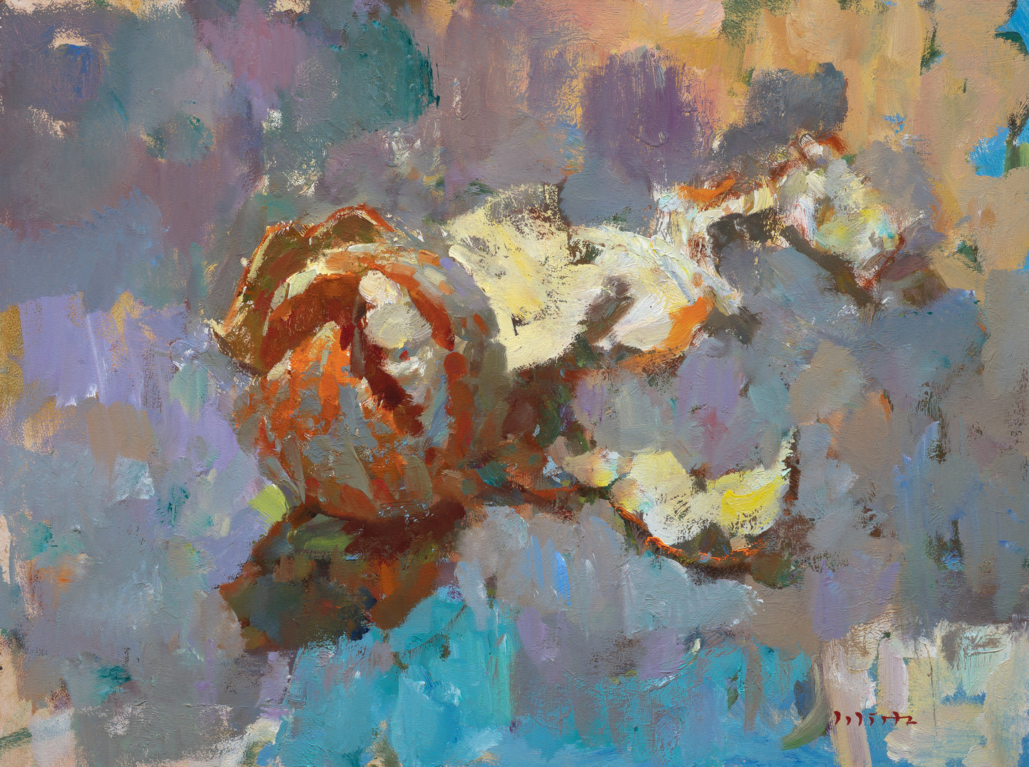 Wirtz, Björn, Geschält, 30 x 40cm, Ölgemälde