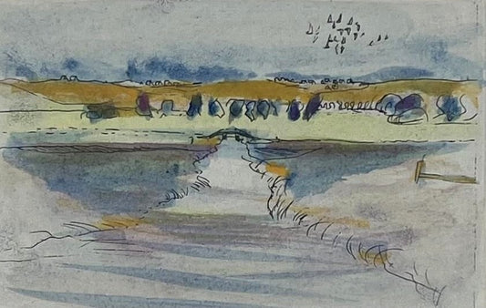 Werkmeister, Wolfgang, Graben, 7 x 11,5cm, Radierung, 1992