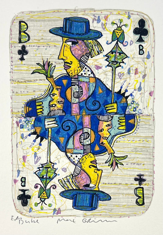 Grimm, Max, Bube, e.a., 16 x 11cm, Siebdruck