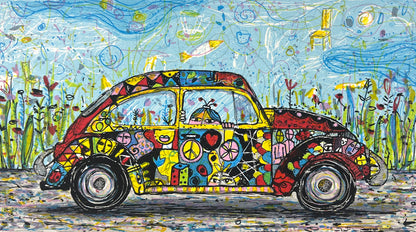 Grimm, Max, Käfer, 16 x 28cm, 38/60, Siebdruck, 2019