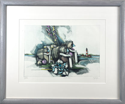Bianga, Carl, Große Ferien, 39,5 x 56,5cm, 5/100, Farbradierung