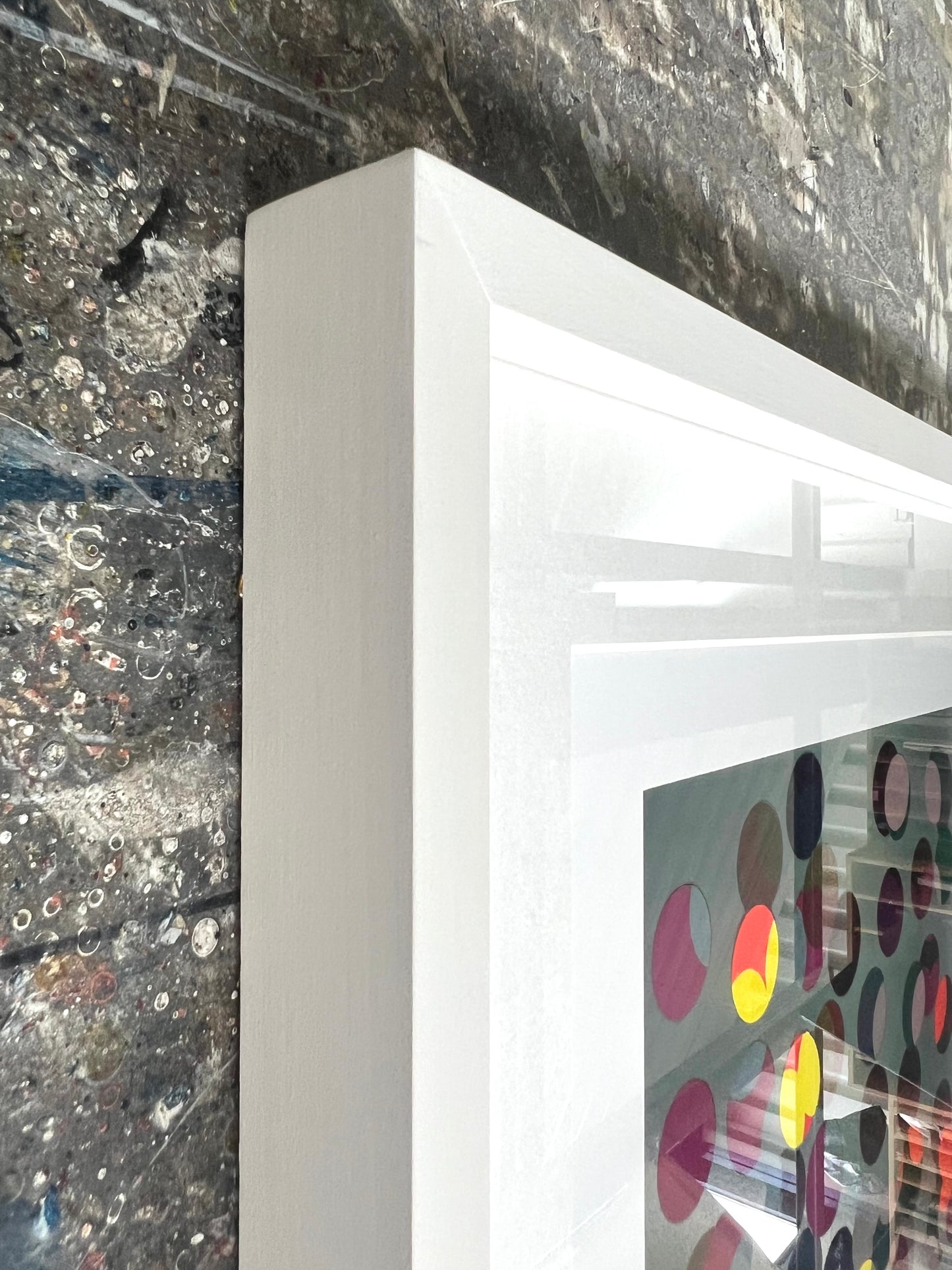 Kolata, Jan, Große Punkte, hell, 60 x 50cm, 39/40, Siebdruck