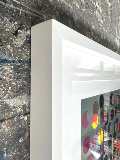 Kolata, Jan, Große Punkte, hell, 60 x 50cm, 39/40, Siebdruck