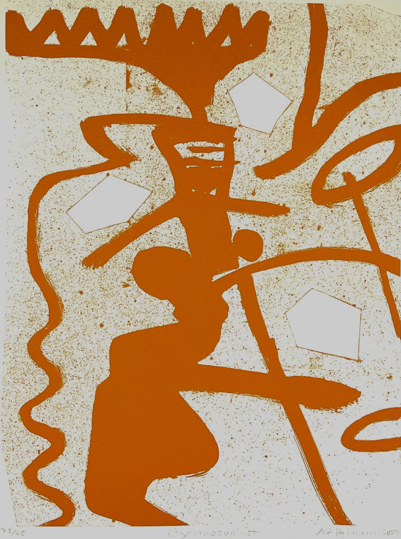 Hofmann, Veit, Gymnosophist, 39 x 30cm, 75/75, 2004