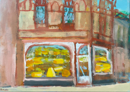 Hansen, Ulrike, De Witt Kaas, 50 x 70 cm, Eitempera auf Leinwand, incl.Künstlerrahmen, 2024