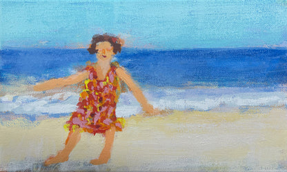Hansen, Ulrike, Helena, 24 x 40cm, Eitempera auf Leinwand, incl. Künstlerrahmen, 2023