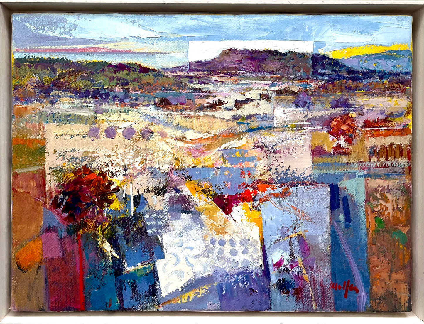 Malfer, Mario, Herbst im Süden, 30 x 40cm, Öl auf Leinwand