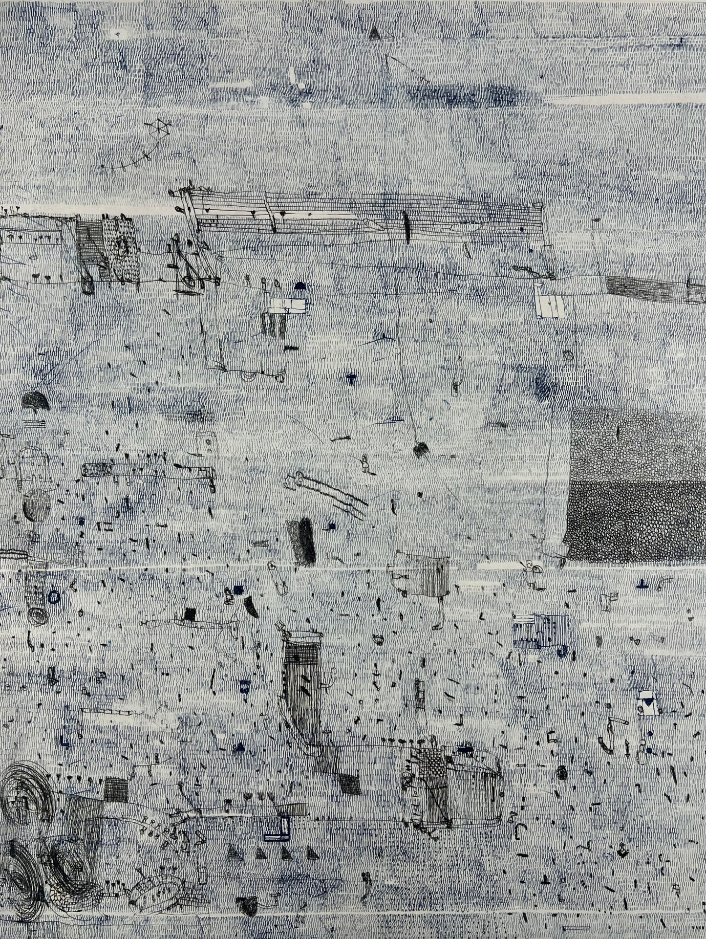 Behrendt, Falko, Herbsttag, 39x30cm, (1/5), Radierung, 1993