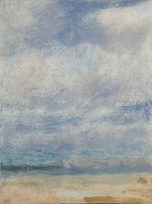 Feyen, Harald, Hoher Himmel, 27 x 20cm, Ölgemälde