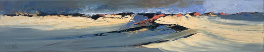 Tegtmeier, Claus, Horizonte IV, 20 x 100cm, Ölgemälde