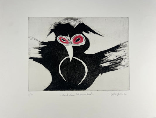 Hoven, Ingeborg, Nach dem Scharmützel, 38 x 48cm, 5/80, Radierung, 1980