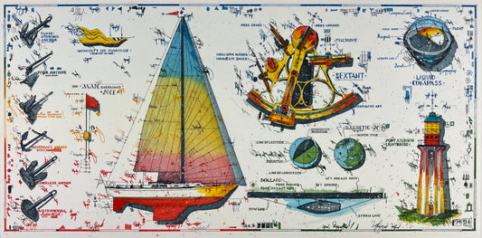 Hunt, Leslie, The Pleasures of Cruising I, 48 x 68cm, 48/150, Radierung