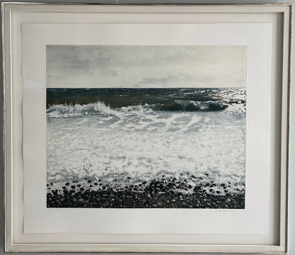 Anderson, Friedel,  Brandung Ed. 14/70, Farbradierung, 49 x 59,5 cm