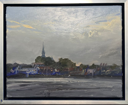 Petermann, Ulf, Kappeln, 2014, Öl auf Leinwand, 24,5 x 30,5 cm