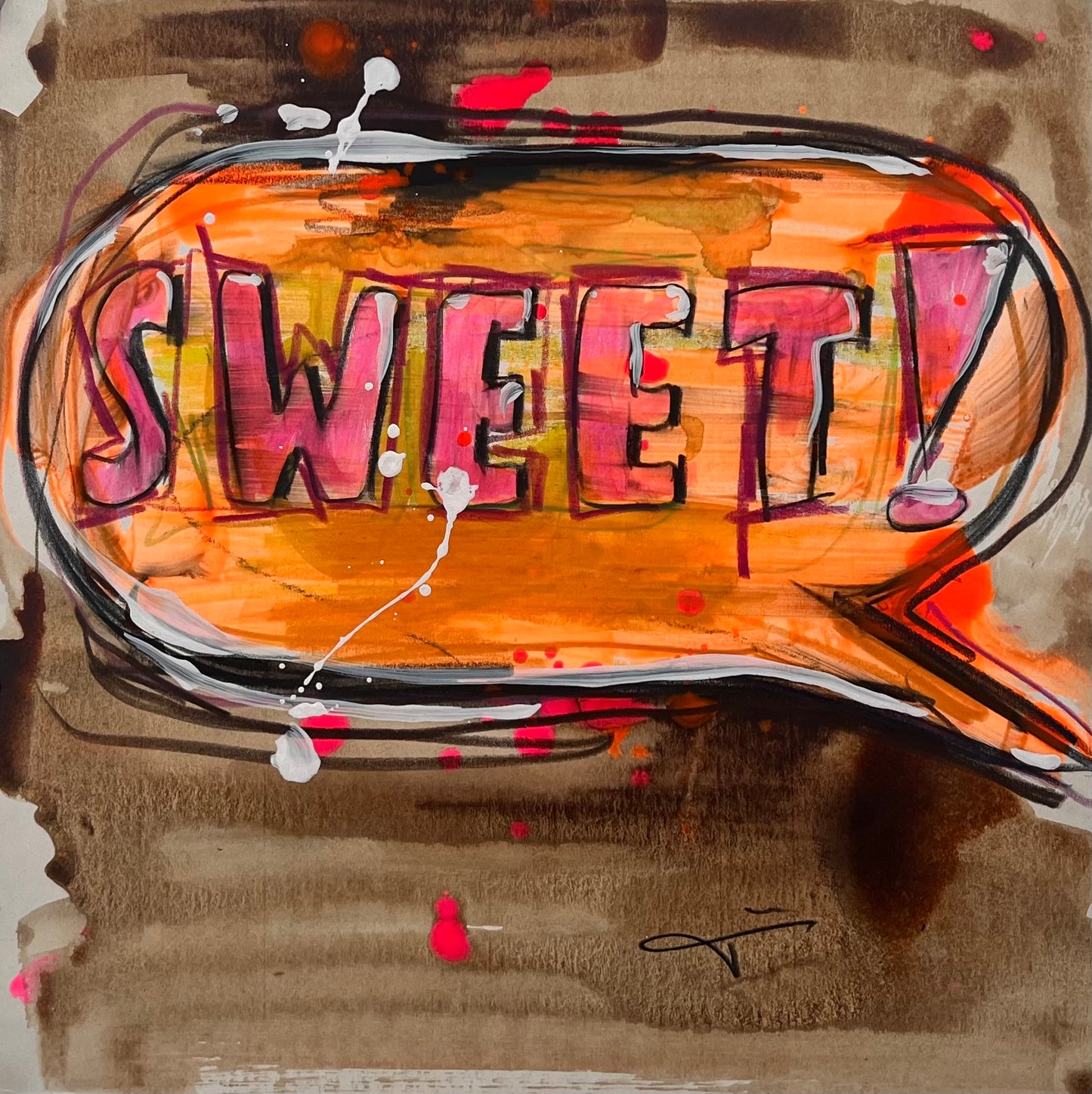 Döring, Jörg, Sweet, 30 x 30cm, Zeichnung