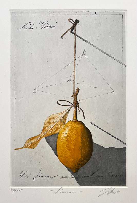 Zelmer, Wolfgang, Limone, 29,5 x 19,5cm, Farbradierung