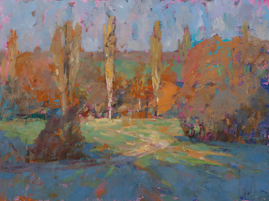 Wirtz, Björn, Im Morgenfrost, 30 x 40cm, Ölgemälde