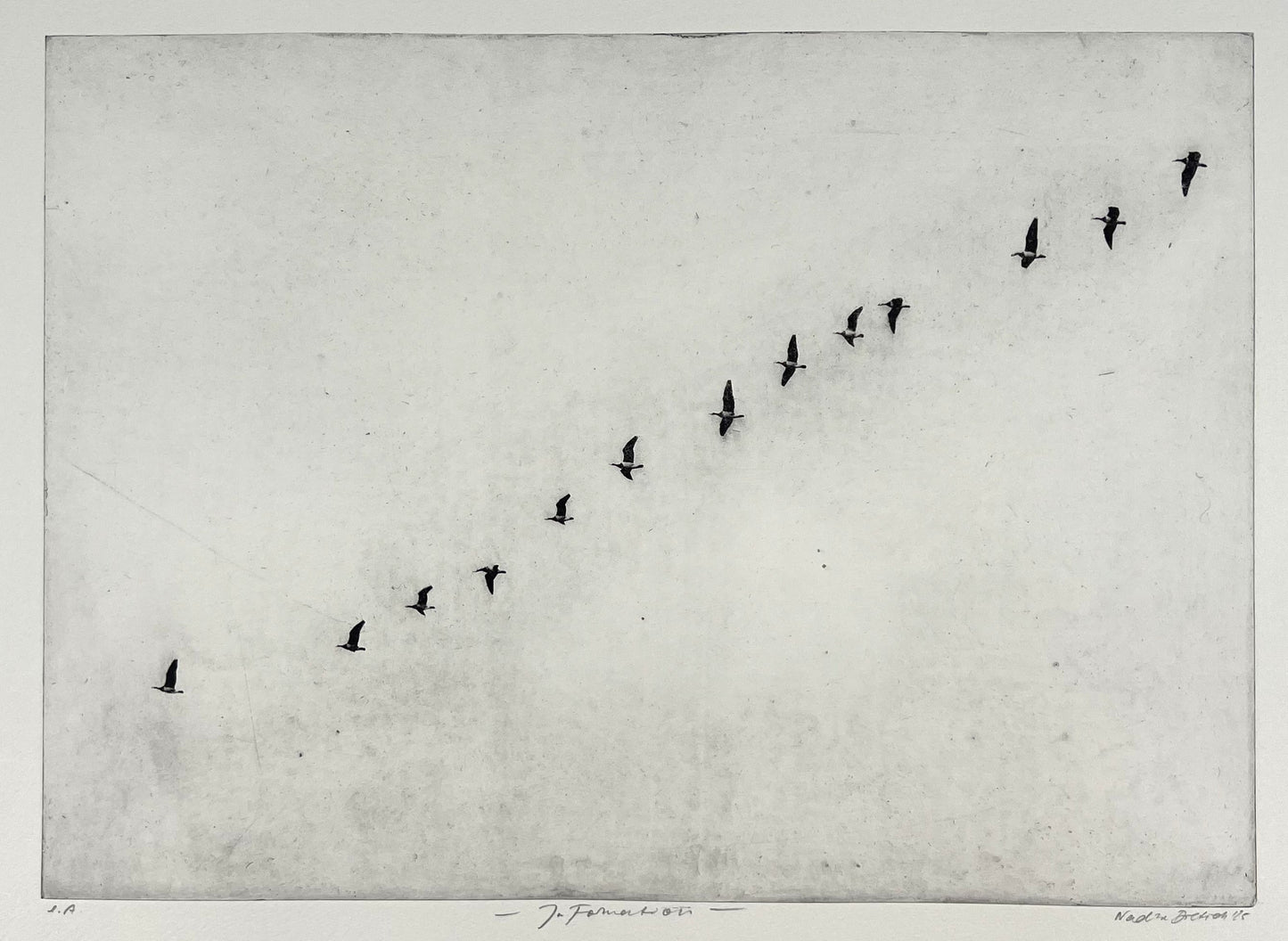 Dietrich, Nadine, In Formation, 26,8 x 37,2cm, e.a., Photopolymer Etching