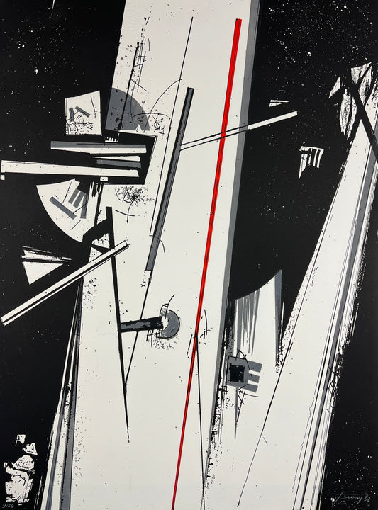 Jung, Manfred, Dimension, 76 x 57cm, 9/50, Lithografie