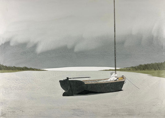 Kaczmarek, Frank, Beached, 40 x 45,5cm, 138/400, Radierung
