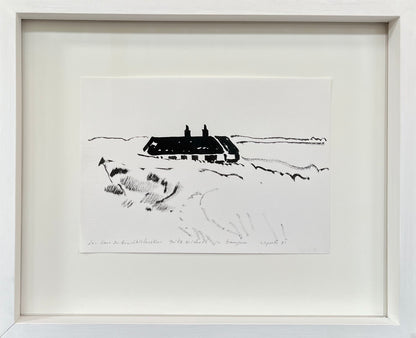 Sprotte, Siegward, Kampen, 16 x 22,8cm, Aquarell auf Bütten