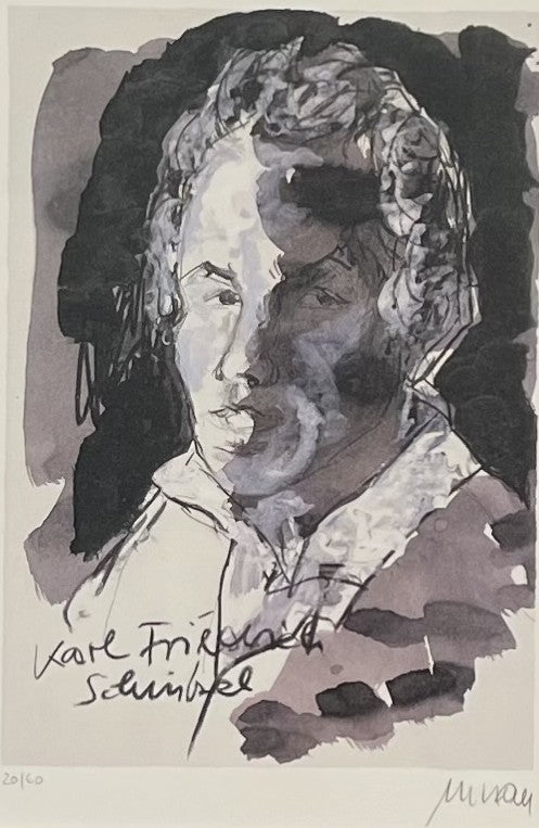 Mueller-Stahl, Armin, Karl Friedrich Schinkel, 22 x 31cm, 20/60, Lithografie