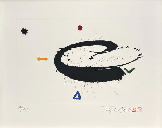 Monk, Tilopâ, Kharma, 20 x 29,5cm, Radierung