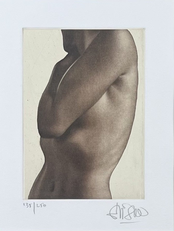 Kissmer, Willi, Kleiner Halbakt II, 35 x 26,5cm, 135/250, Radierung