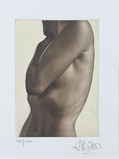 Kissmer, Willi, Kleiner Halbakt II, 35 x 26,5cm, 135/250, Radierung