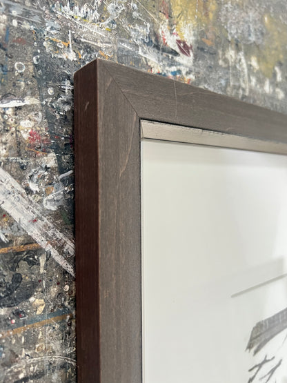 Beckmann, Otto, Kleiner Hafen, 17 x 14,5cm, Lithografie