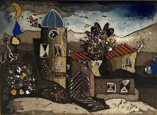 Kötter, Friedhelm, Frühling, 12,8 x 17,2cm, 26/90, Radierung