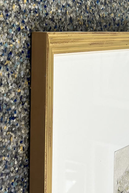 Beckmann, Otto, Korb- und Schornsteinstudie, 11,5 x 27,7cm, e.a., Radierung