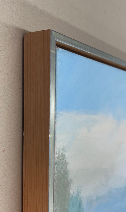 Leander, Arkadien, 60 x 80cm, Öl auf Leinwand