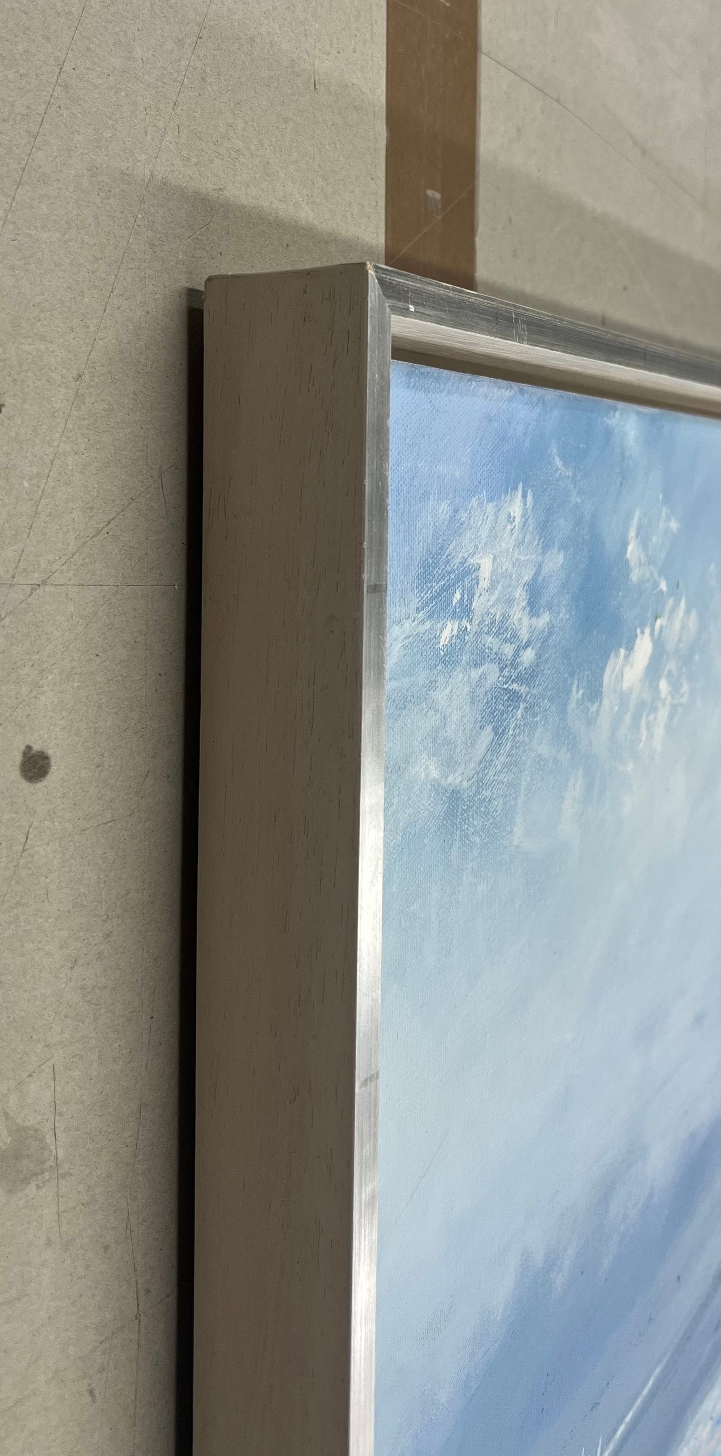 Leander, Eternal Island, 60 x 160cm, Öl auf Leinwand