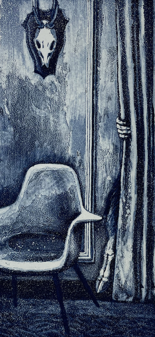 Leiß, Levke Anna, Der Teufel im Detail, 20 x 10cm, Aquatintaradierung, 2010